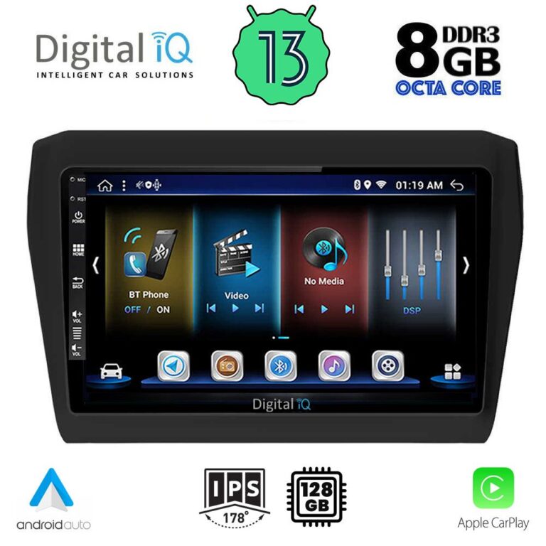 DIGITAL IQ BXD 8686_CPA (9inc) MULTIMEDIA TABLET for SUZUKI SWIFT mod. 2017> - Image 2