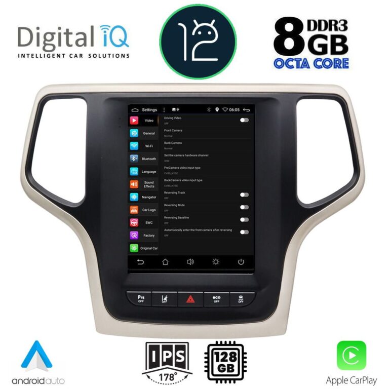 DIGITAL IQ BXD 8983_CPA TESLA STYLE for JEEP GRAND CHEROKEE mod. 2014-2019 - Image 2