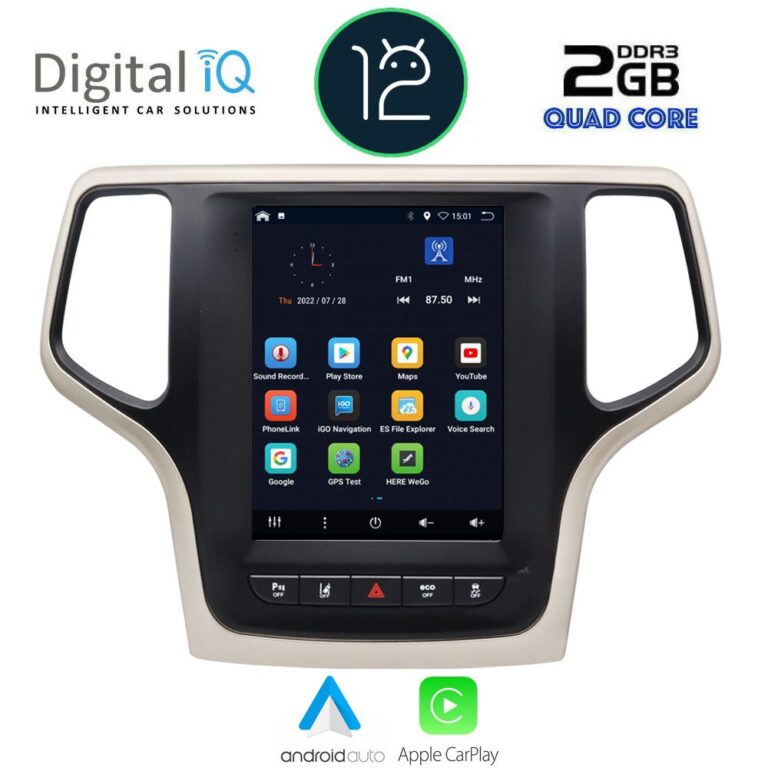 DIGITAL IQ BXH 3983_CPA TESLA STYLE for JEEP GRAND CHEROKEE mod. 2014-2019 - Image 2