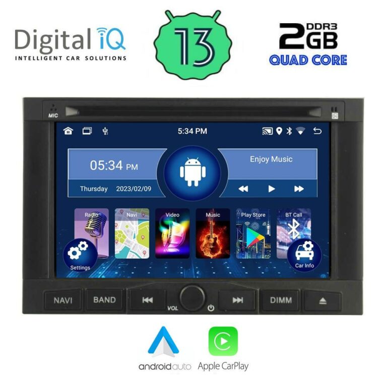 DIGITAL IQ MSD 058_CPA (7" DECK) MULTIMEDIA for CITROEN BERLINGO mod. 2008-2019 – PEUGEOT 3008 mod. 2009-2016 – EXPERT mod. 2007-2016