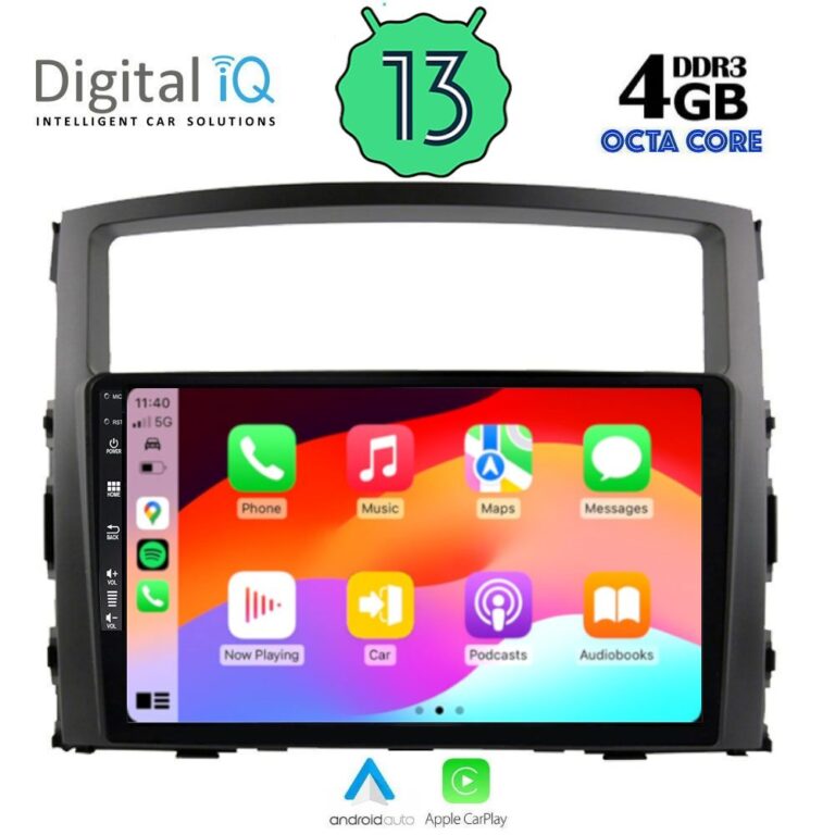 DIGITAL IQ BXD 6446_CPA (9inc) MULTIMEDIA TABLET for MITSUBISHI PAJERO mod. 2006-2013 - Image 2