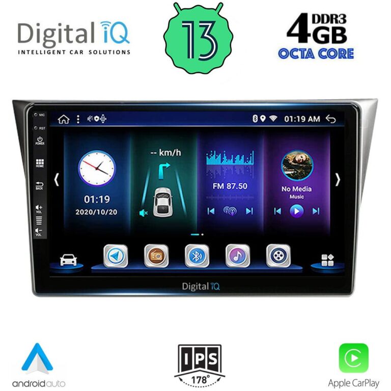 DIGITAL IQ BXD 6659_CPA (9inc) MULTIMEDIA TABLET for SUBARU IMPREZA mod. 2002-2008