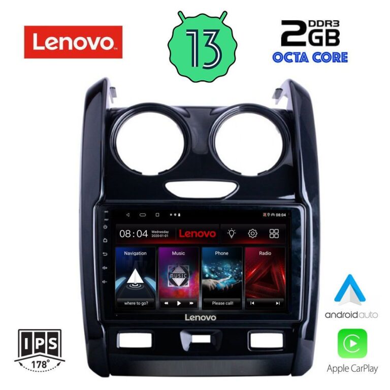 LENOVO LVF 7103_CPA (9inc) MULTIMEDIA TABLET for DACIA DUSTER mod. 2012-2019