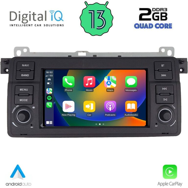 DIGITAL IQ MSD 052_CPA (7" DECK) MULTIMEDIA for BMW E46 mod. 1998-2005 - Image 2