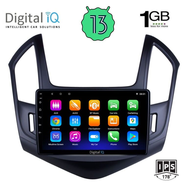 DIGITAL IQ RSA 1077_GPS (9inc) MULTIMEDIA TABLET OEM CHEVROLET CRUZE mod. 2013-2015 - Image 2