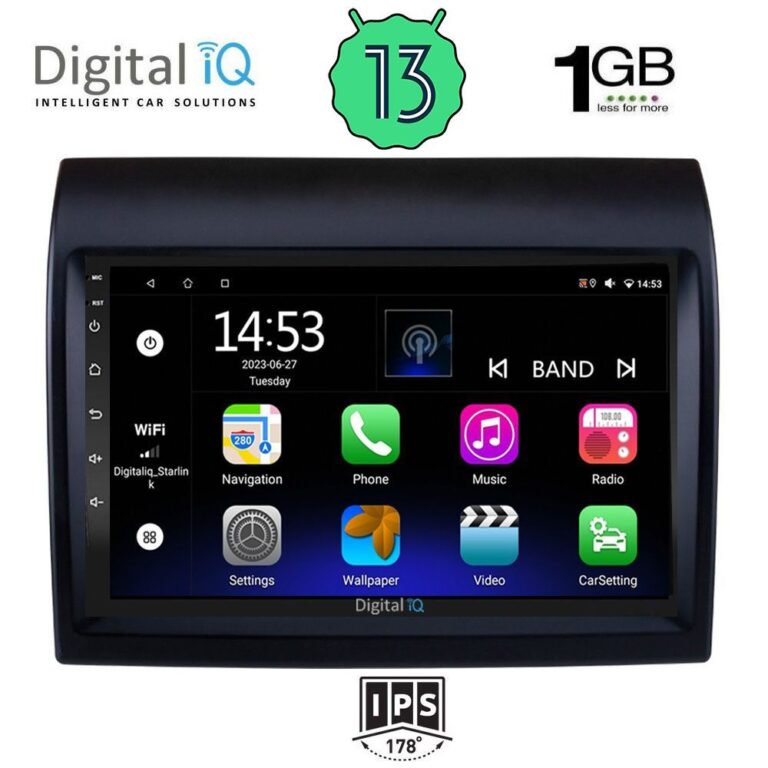 DIGITAL IQ RSA 1141_GPS (9inc) MULTIMEDIA TABLET OEM FIAT DUCATO – CITROEN JUMPER – PEUGEOT BOXER mod. 2006-2021