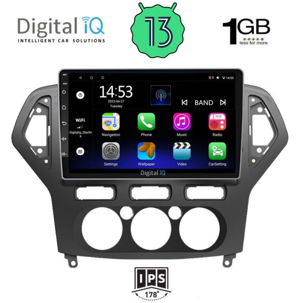 DIGITAL IQ RSA 1162_GPS A/C (10inc) MULTIMEDIA TABLET OEM FORD MONDEO mod. 2007-2011