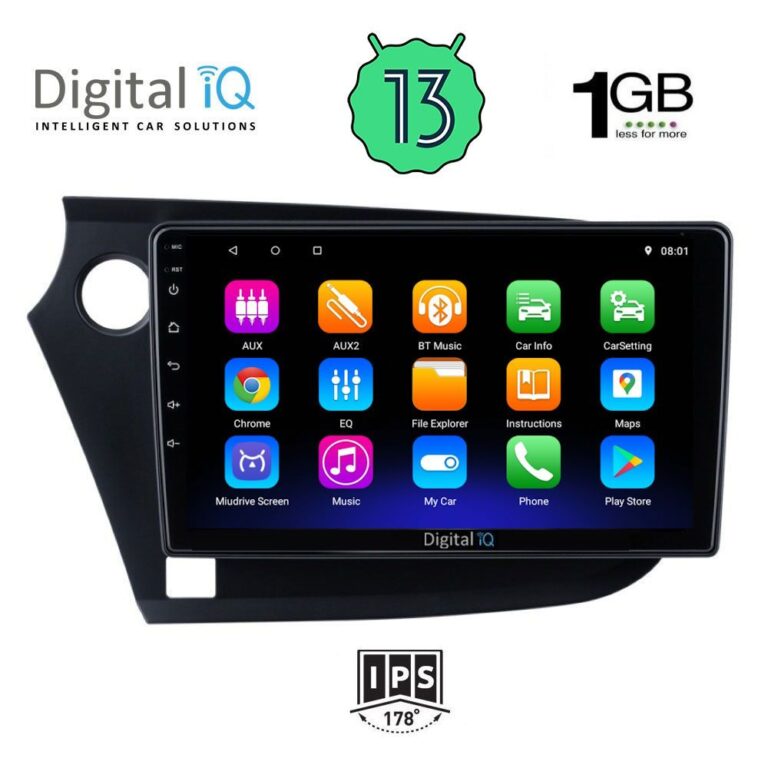 DIGITAL IQ RSA 1205_GPS (9inc) MULTIMEDIA TABLET OEM HONDA INSIGHT mod. 2009-2014 - Image 2