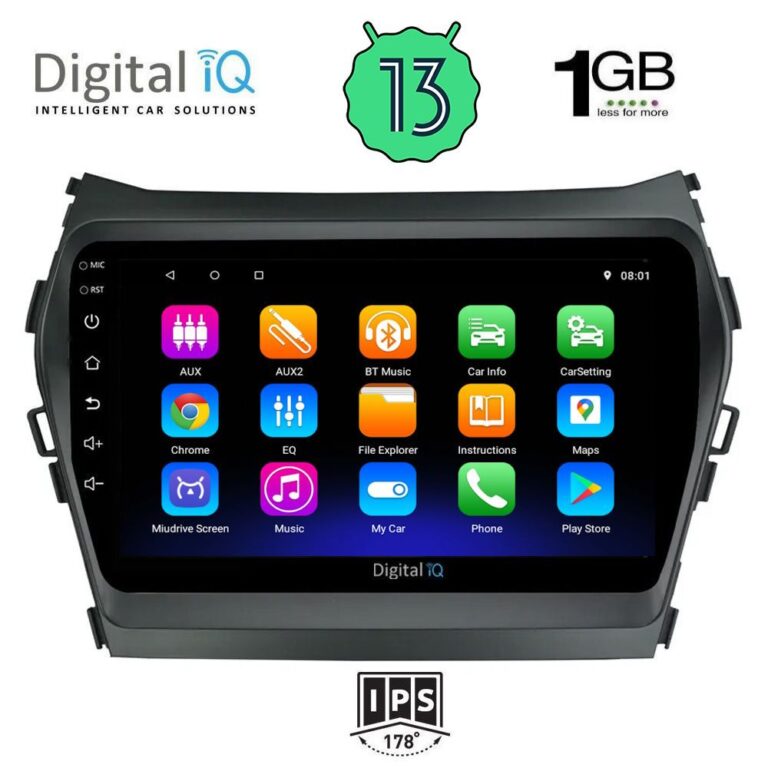 DIGITAL IQ RSA 1238_GPS (9inc) MULTIMEDIA TABLET OEM HYUNDAI IX45 mod. 2013-2017 - Image 2