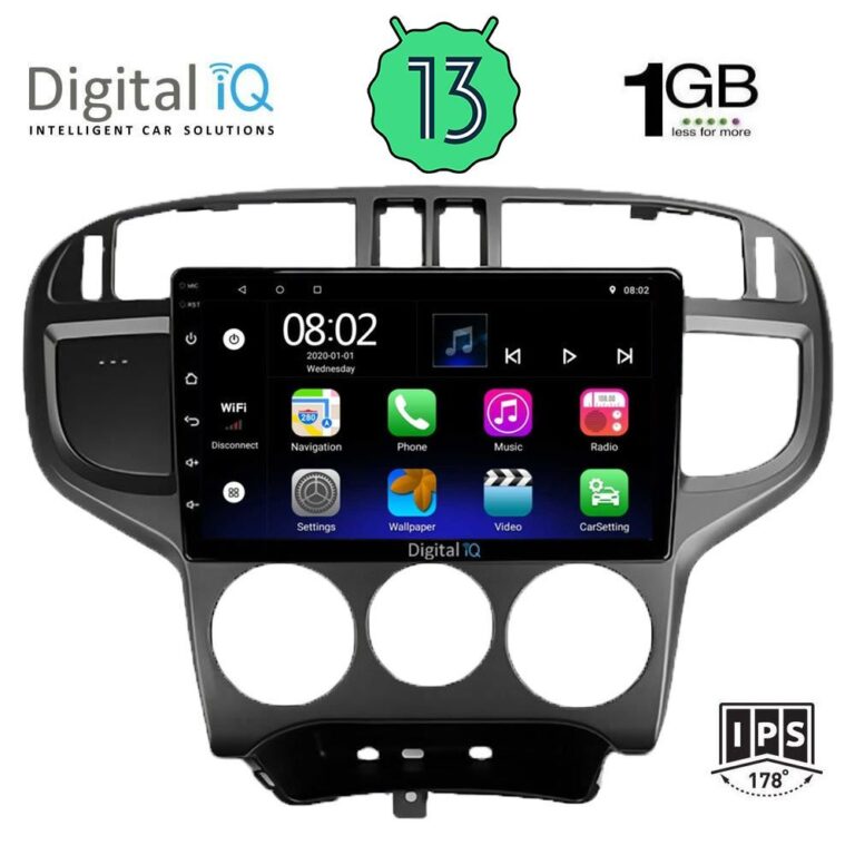 DIGITAL IQ RSA 1240_GPS (9inc) MULTIMEDIA TABLET OEM HYUNDAI MATRIX mod. 2001-2010