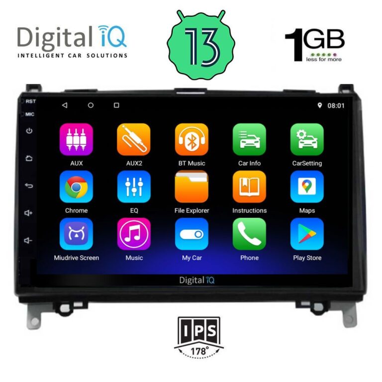 DIGITAL IQ RSA 1400_GPS (9inc) MULTIMEDIA TABLET OEM MERCEDES A – B -SPRINTER – VITO mod. 2004> - Image 2