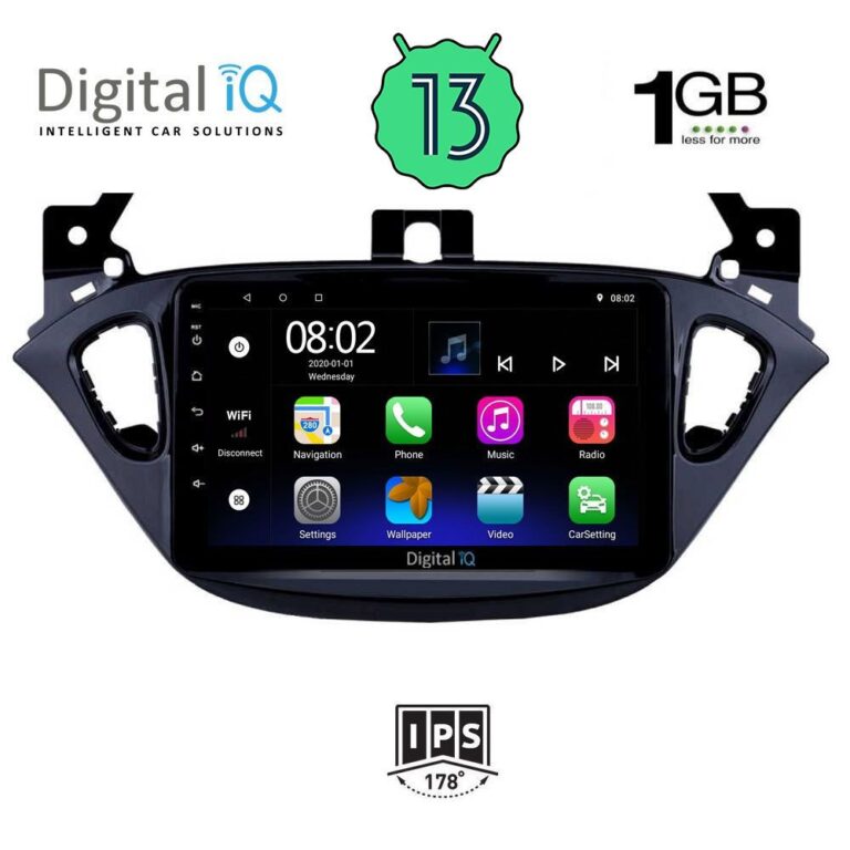 DIGITAL IQ RSA 1486_GPS (9inc) MULTIMEDIA TABLET OEM OPEL ADAM - CORSA E  mod. 2014-2021