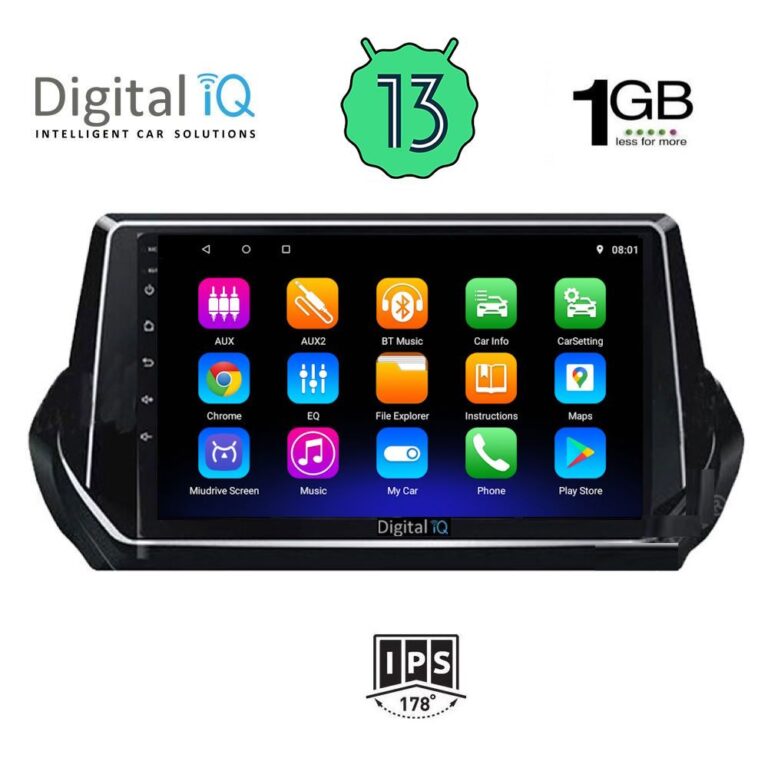 DIGITAL IQ RSA 1509_GPS (9inc) MULTIMEDIA TABLET OEM PEUGEOT 208 - 2008 mod. 2021> - Image 2