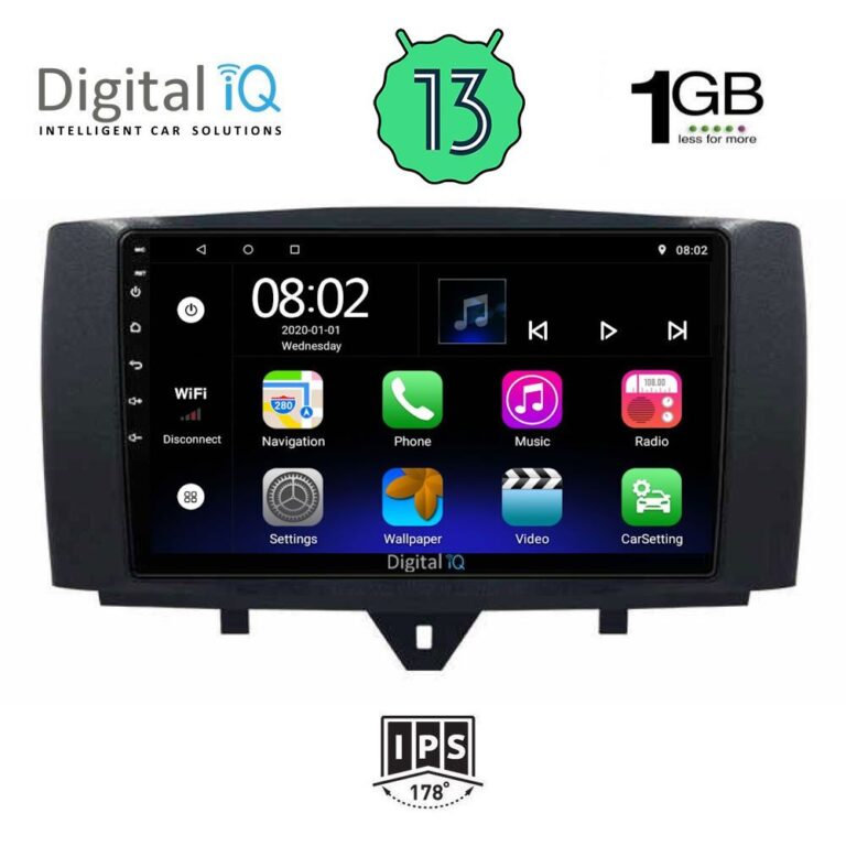 DIGITAL IQ RSA 1622_GPS (9inc) MULTIMEDIA TABLET OEM SMART (451) mod. 2010-2015