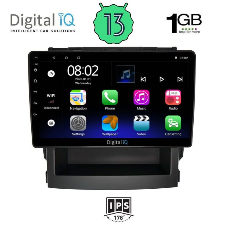 DIGITAL IQ RSA 1664_GPS (9inc) MULTIMEDIA TABLET OEM SUBARU FORESTER - IMPREZA mod. 2019>