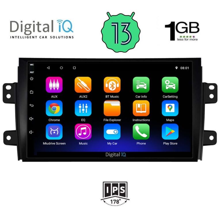 DIGITAL IQ RSA 1688_GPS (9inc) MULTIMEDIA TABLET OEM FIAT SEDICI – SUZUKI SX4 mod. 2005-2013 - Image 2