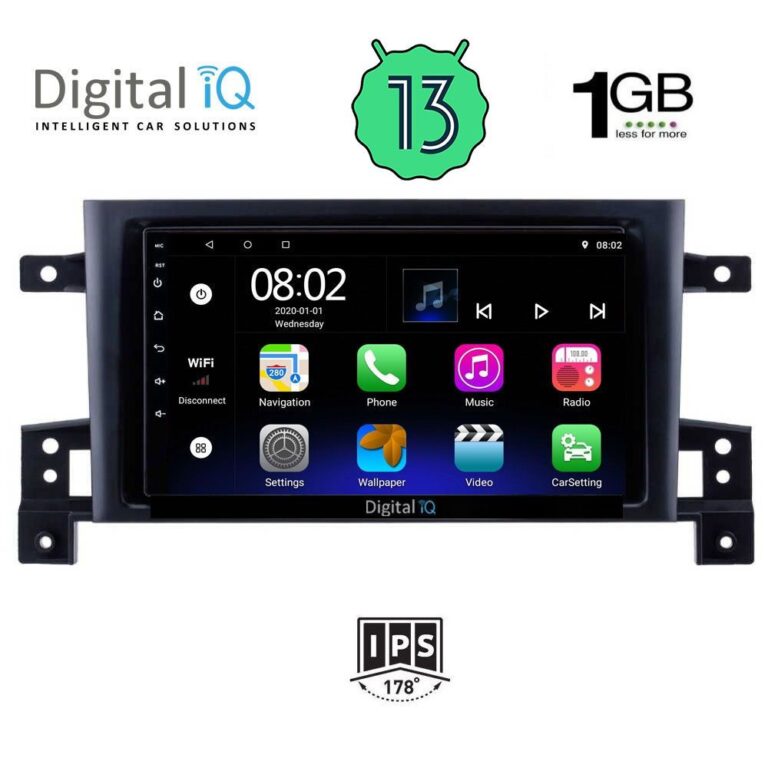 DIGITAL IQ RSA 1696_GPS (9inc) MULTIMEDIA TABLET OEM SUZUKI GRAND VITARA mod. 2005-2015