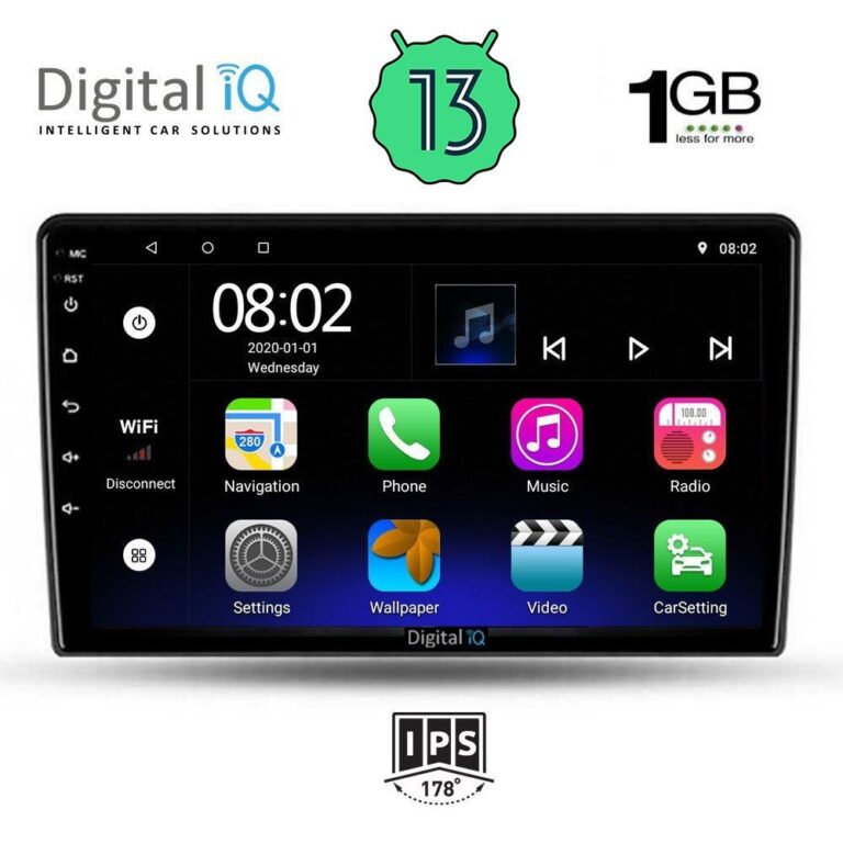 DIGITAL IQ RSA 1702_GPS (9inc) MULTIMEDIA TABLET OEM TOYOTA AURIS mod. 2007-2012