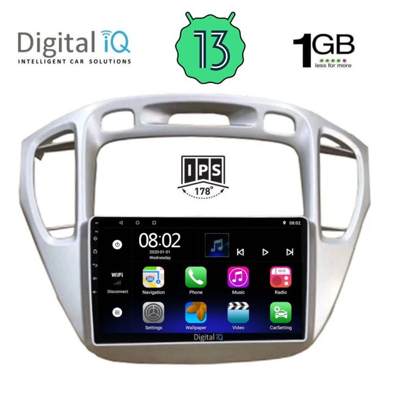 DIGITAL IQ RSA 1718_GPS (9inc) MULTIMEDIA TABLET OEM TOYOTA HIGHLANDER mod. 2002-2009