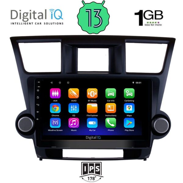 DIGITAL IQ RSA 1719_GPS (10inc) MULTIMEDIA TABLET OEM TOYOTA HIGHLANDER mod. 2008-2015 - Image 2