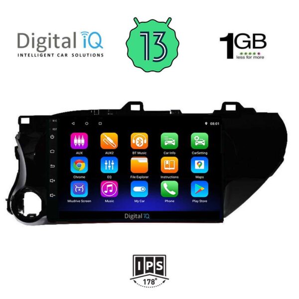 DIGITAL IQ RSA 1721_GPS (10inc) MULTIMEDIA TABLET OEM TOYOTA HILUX mod. 2017> - Image 2