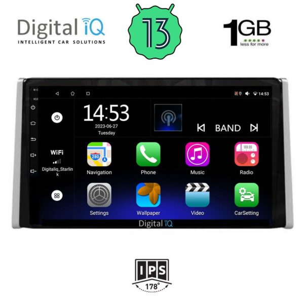 DIGITAL IQ RSA 1734_GPS (10inc) MULTIMEDIA TABLET OEM TOYOTA RAV 4 mod. 2019>