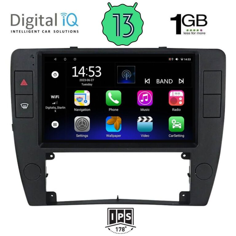 DIGITAL IQ RSA 1749_GPS  (9inc) MULTIMEDIA TABLET OEM VW PASSAT mod. 2000-2005