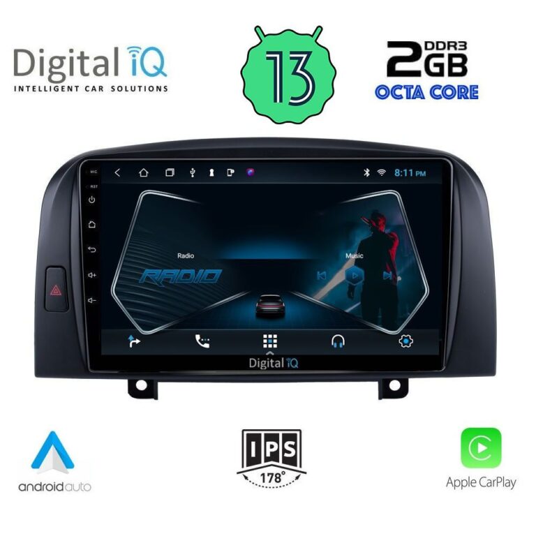 DIGITAL IQ RTC 5248_CPA (9inc) MULTIMEDIA TABLET for HYUNDAI  SONATA mod. 2006-2009