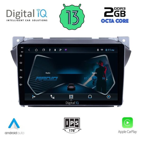 DIGITAL IQ RTC 5670_CPA (9inc) MULTIMEDIA TABLET for SUZUKI ALTO - NISSAN PIXO 2009>