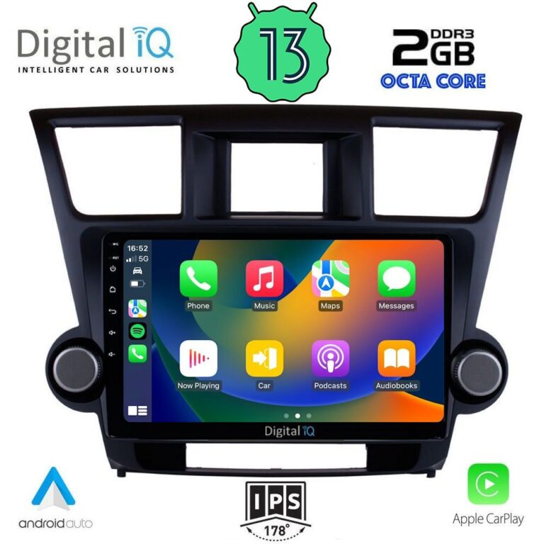 DIGITAL IQ RTC 5719_CPA (10inc) MULTIMEDIA TABLET for TOYOTA HIGHLANDER mod. 2008-2015 - Image 2