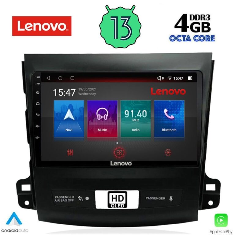 LENOVO SSX 9442_CPA (9inc) MULTIMEDIA TABLET for CITROEN C-CROSSER | MITSUBISHI OUTLANDER | PEUGEOT 4007  mod. 2006-2012