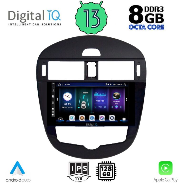 DIGITAL IQ BXD 8470_CPA (9inc) MULTIMEDIA TABLET for NISSAN PULSAR mod. 2014>