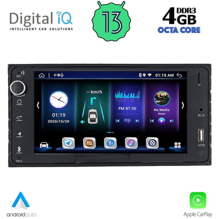 DIGITAL IQ BXD 663_CPA (7'' DECK) MULTIMEDIA for TOYOTA ALL (200mm)