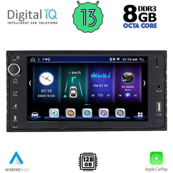 DIGITAL IQ BXD 863_CPA (7'' DECK) MULTIMEDIA for TOYOTA ALL (200mm)
