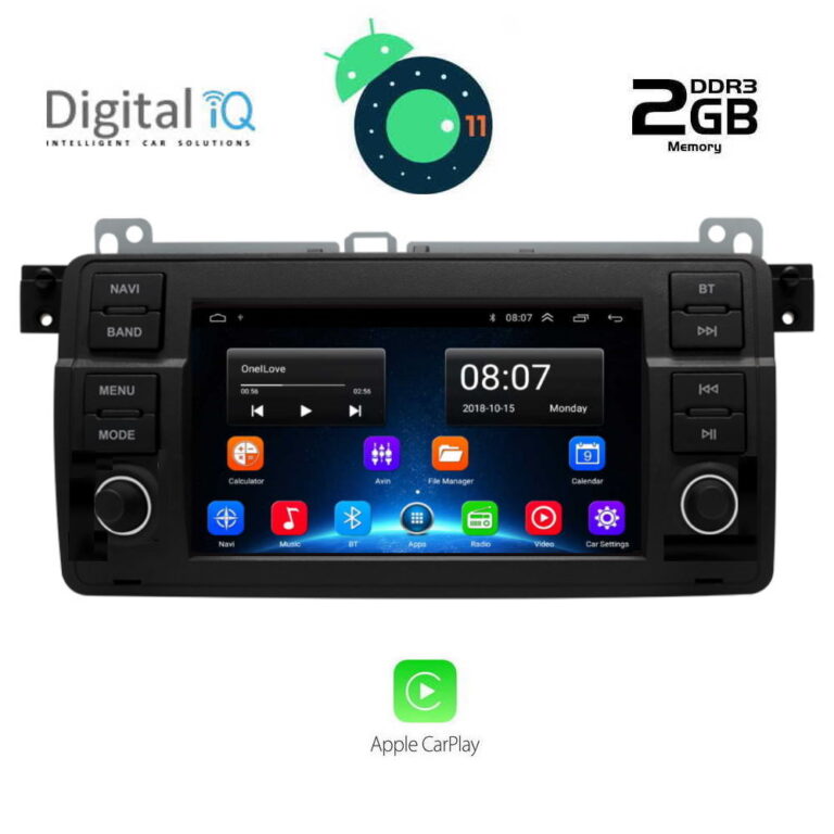 DIGITAL IQ IHB 052_CP (7'' DECK) MULTIMEDIA OEM BMW S.3  E46 mod. 1998-2005