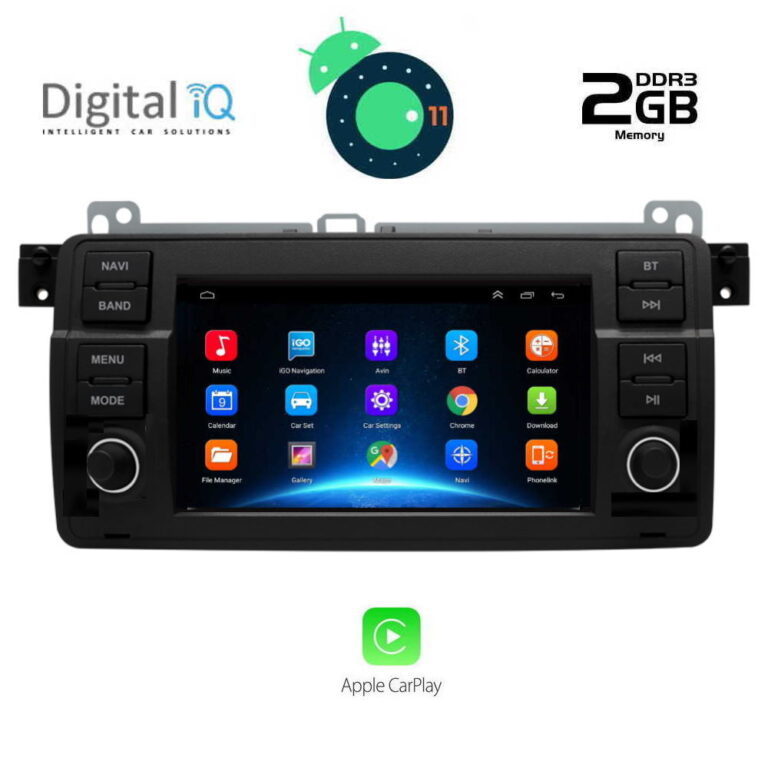 DIGITAL IQ IHB 052_CP (7'' DECK) MULTIMEDIA OEM BMW S.3  E46 mod. 1998-2005 - Image 2