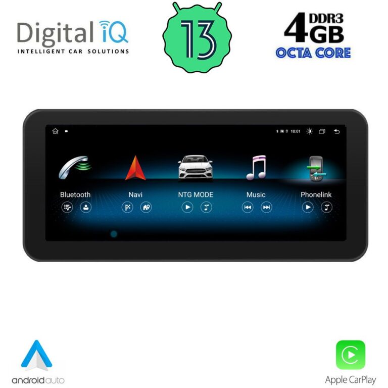 DIGITAL IQ MSG 15980_CPA (10.25'') MULTIMEDIA for MERCEDES A – CLA – GLA mod. 2013-2015 (NTG 4.5)