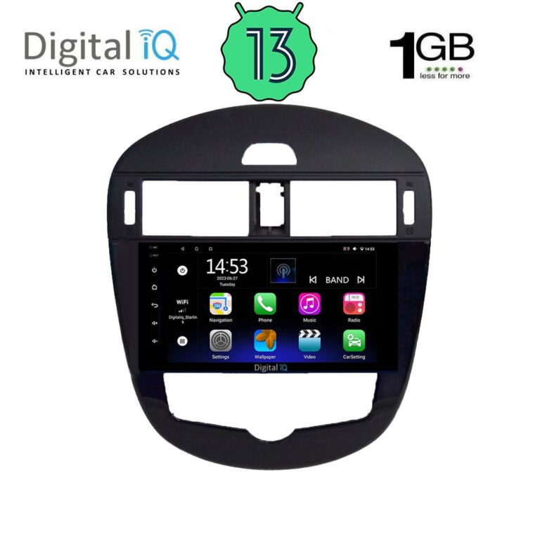 DIGITAL IQ RSA 1470_GPS (9inc) MULTIMEDIA TABLET OEM NISSAN PULSAR mod. 2014>