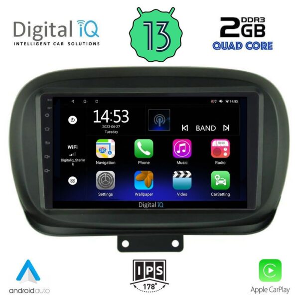 DIGITAL IQ RSB 2134_CPA (9inc) MULTIMEDIA TABLET for FIAT 500Χ mod. 2014>