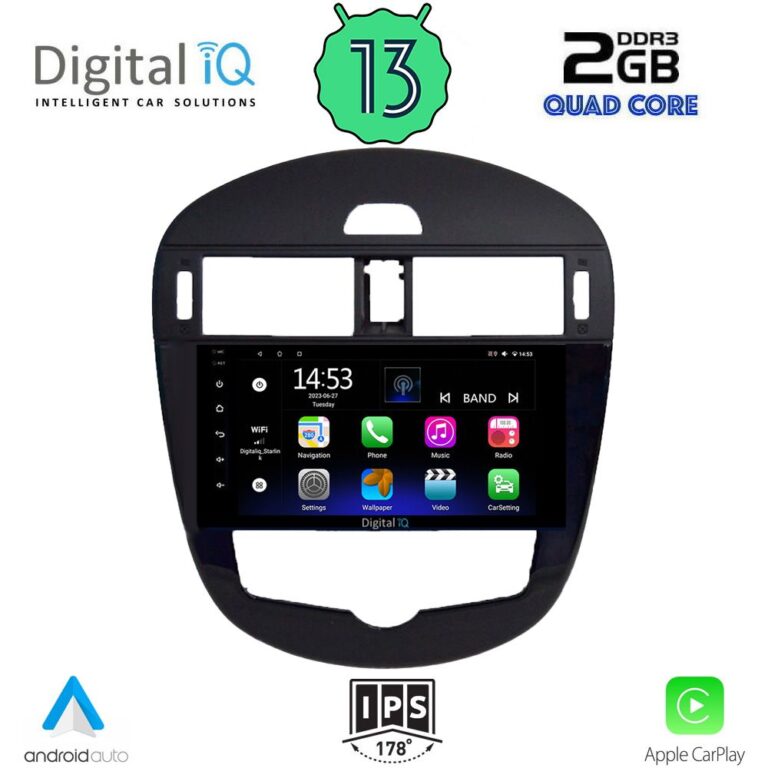 DIGITAL IQ RSB 2470_CPA (9inc) MULTIMEDIA TABLET for NISSAN PULSAR mod. 2014>