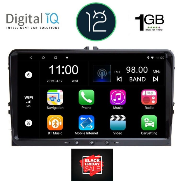 DIGITAL IQ RTB 189_GPS (9inc) MULTIMEDIA TABLET OEM SEAT - SKODA - VW mod. 2004-2014