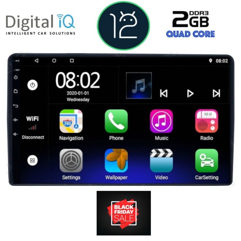 DIGITAL IQ RTB 1081_GPS (9inc) MULTIMEDIA TABLET OEM CITROEN – PEUGEOT mod. 2008-2018