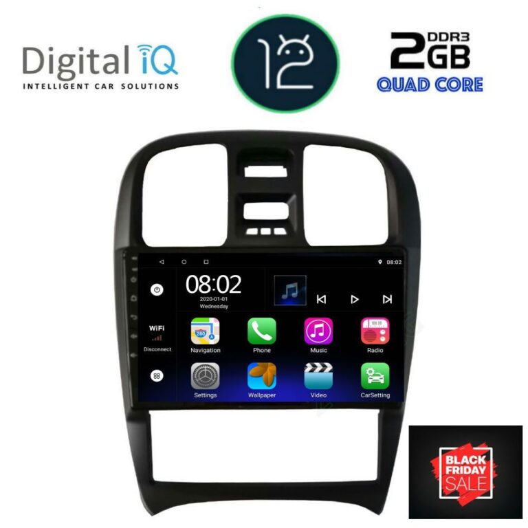 DIGITAL IQ RTB 1247_GPS (9inc) MULTIMEDIA TABLET OEM HYUNDAI SONATA mod. 2000-2006