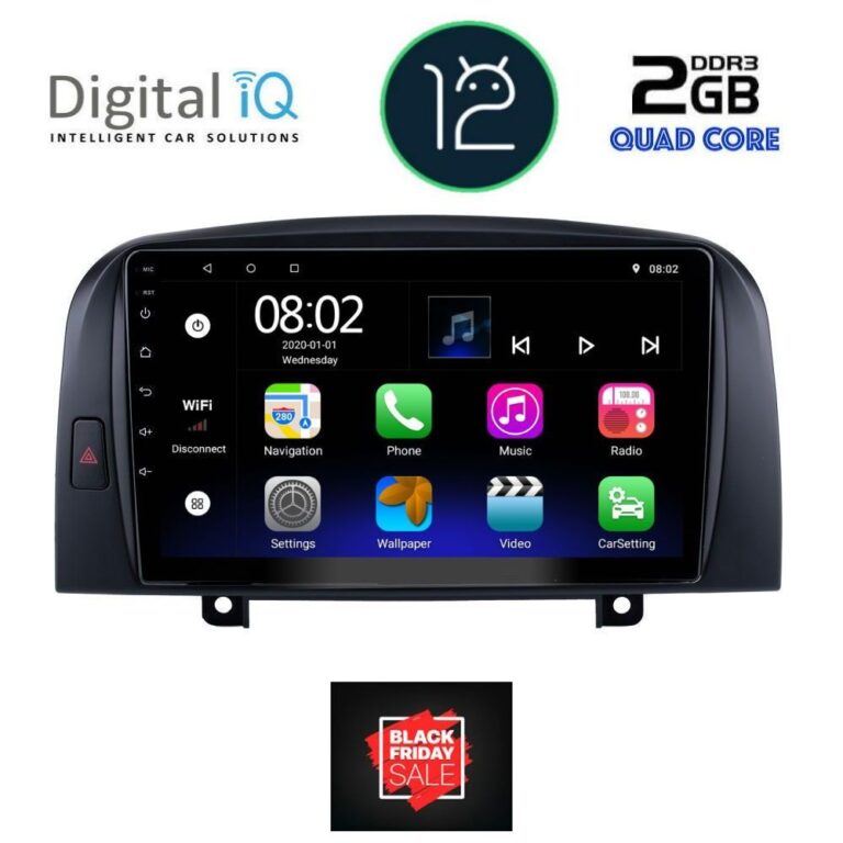 DIGITAL IQ RTB 1248_GPS (9inc) MULTIMEDIA TABLET OEM HYUNDAI  SONATA mod. 2006-2009