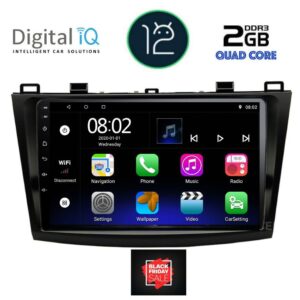 DIGITAL IQ RTB 1366_GPS (9inc) MULTIMEDIA TABLET OEM MAZDA 3 mod. 2009-2014