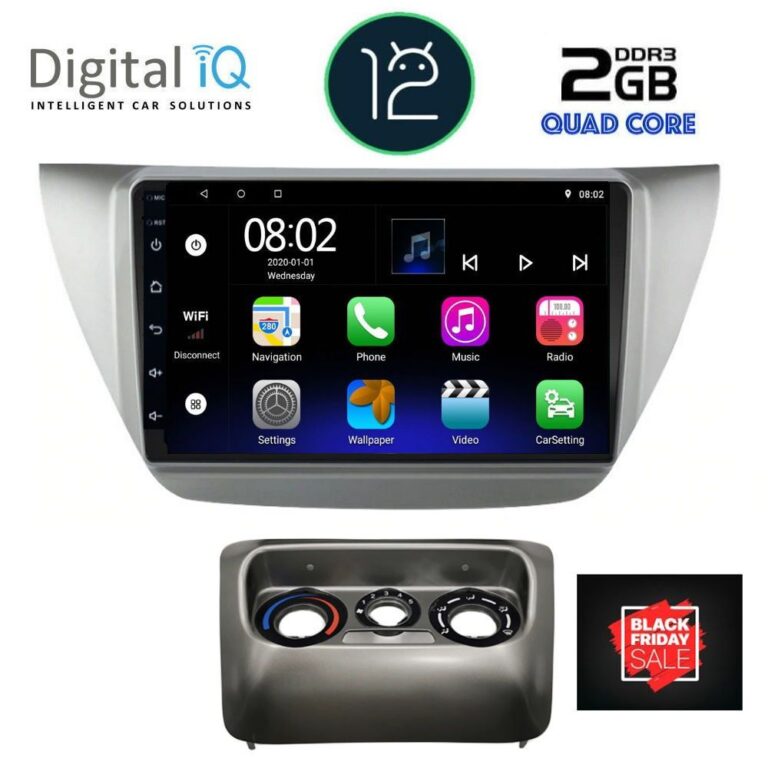 DIGITAL IQ RTB 1433_GPS (9inc) MULTIMEDIA TABLET OEM MITSUBISHI LANCER mod. 2000-2007