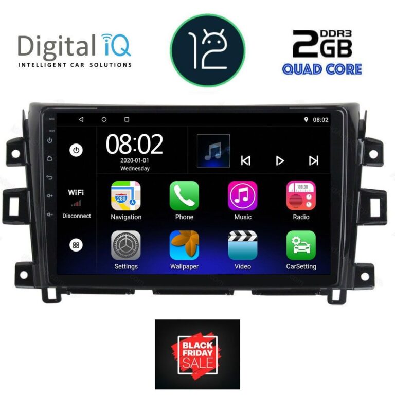 DIGITAL IQ RTB 1456_GPS (10inc) MULTIMEDIA TABLET OEM NISSAN NAVARA mod. 2016>