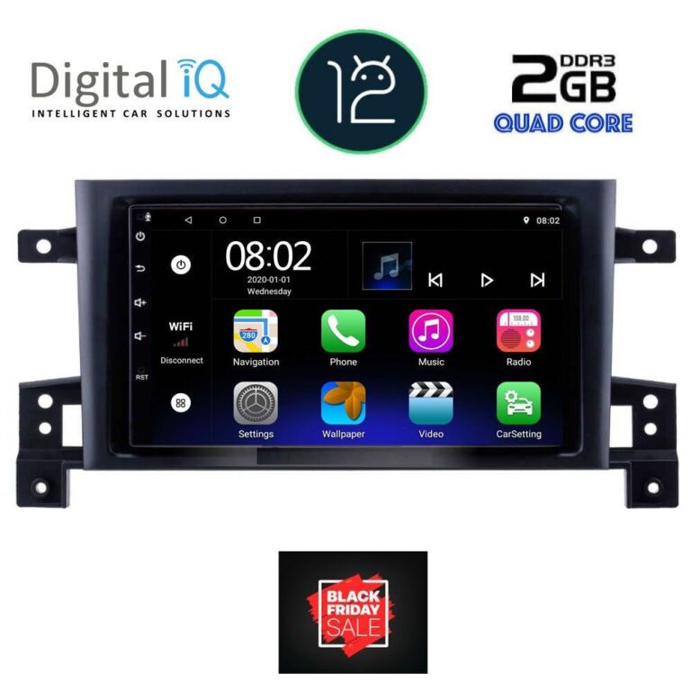 DIGITAL IQ RTB 1696_GPS (9inc) MULTIMEDIA TABLET OEM SUZUKI GRAND VITARA mod. 2005-2015