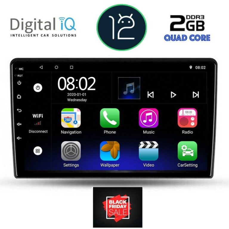 DIGITAL IQ RTB 1702_GPS (9inc) MULTIMEDIA TABLET OEM TOYOTA AURIS mod. 2007-2012