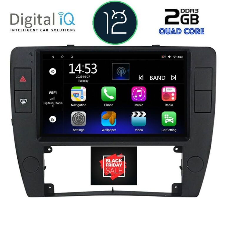 DIGITAL IQ RTB 1749_GPS  (9inc) MULTIMEDIA TABLET OEM VW PASSAT mod. 2000-2005